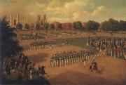 Otto Boetticher Seventh Regiment on Review china oil painting reproduction